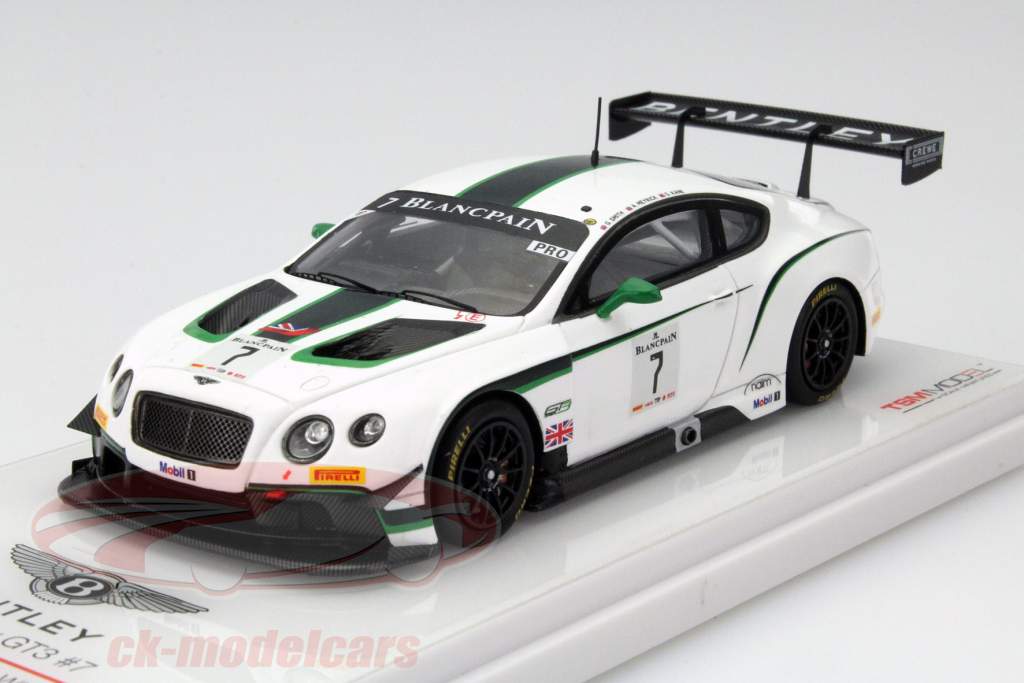 Bentley GT3 #7 Vincitore Blancpain GT Silverstone 2014 Smith, Meyrick, Kane 1:43 TrueScale