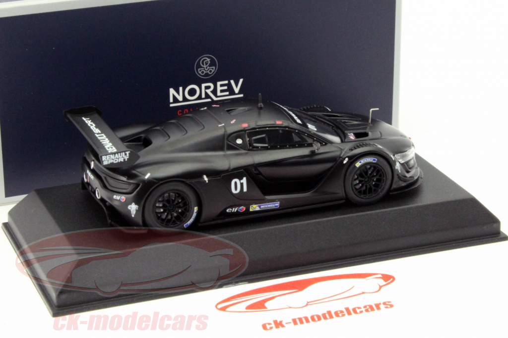 雷诺 运动R.S.#01 测试车2014年 黑色 1:43 诺威尔 Norev
