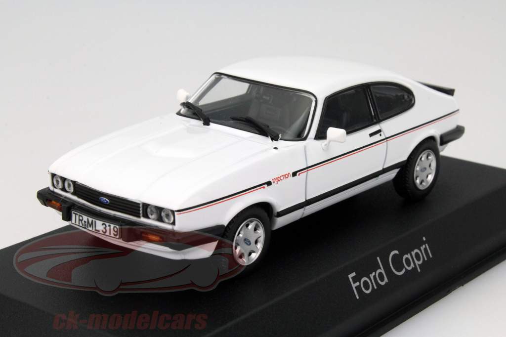 Ford Capri III イヤー 1984 ホワイト 1:43 Norev