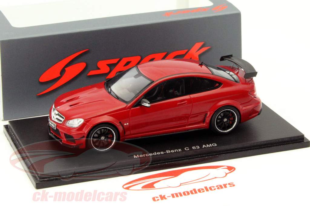 梅赛德斯 - 奔驰 C 63 AMG 2014年 红色 1:43 Spark