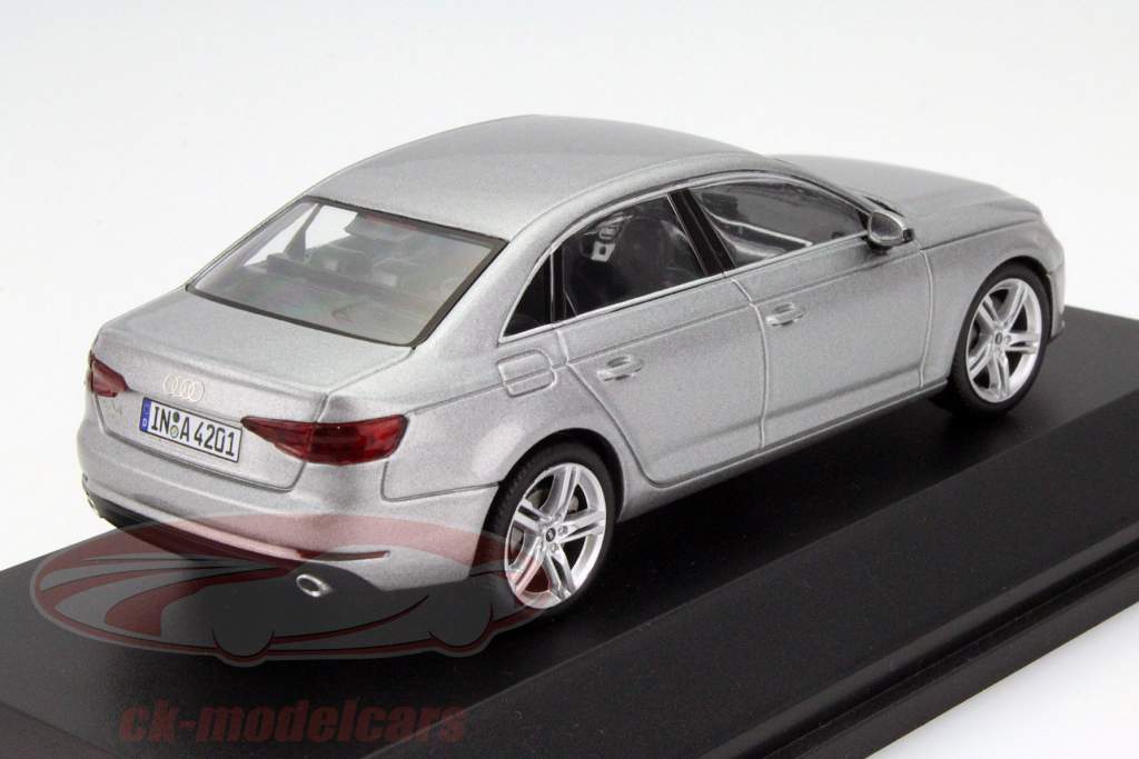 Audi A4 Year 2015 silver 1:43 Spark