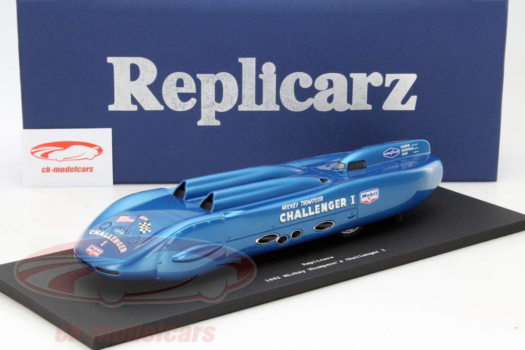 Mickey Thompson's Challenger I 1962 blau 1:18 Replicarz