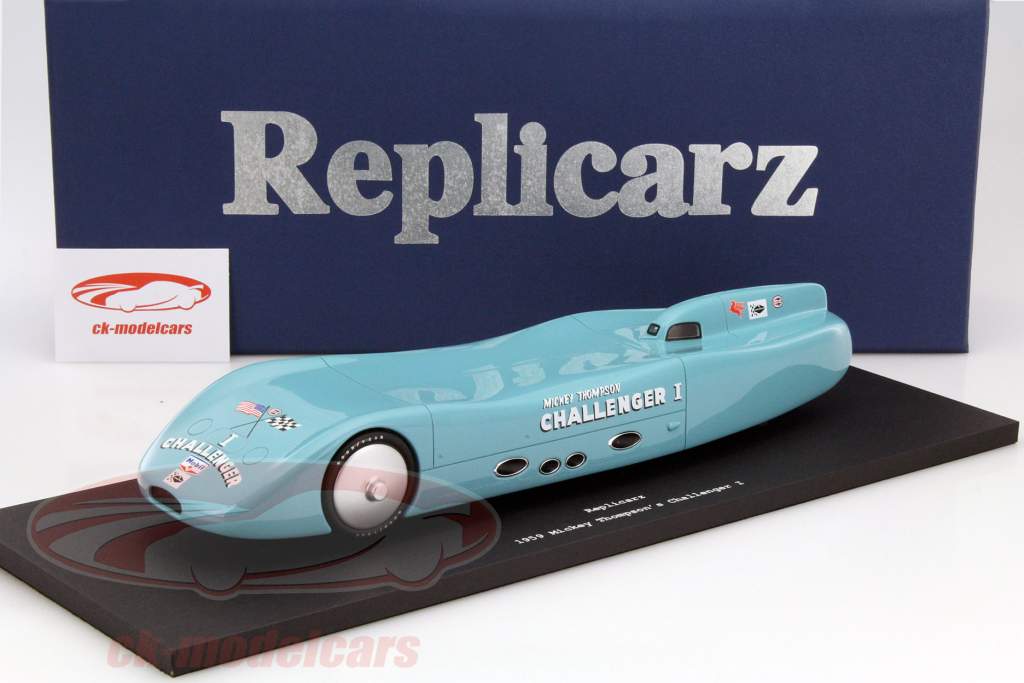 Mickey Thompson's Challenger I 1959 hellblau 1:18 Replicarz