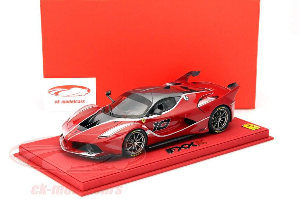 【Subcul fxxk】 BBR Models 1:18 Ferrari FXX K #10 red With Showcase