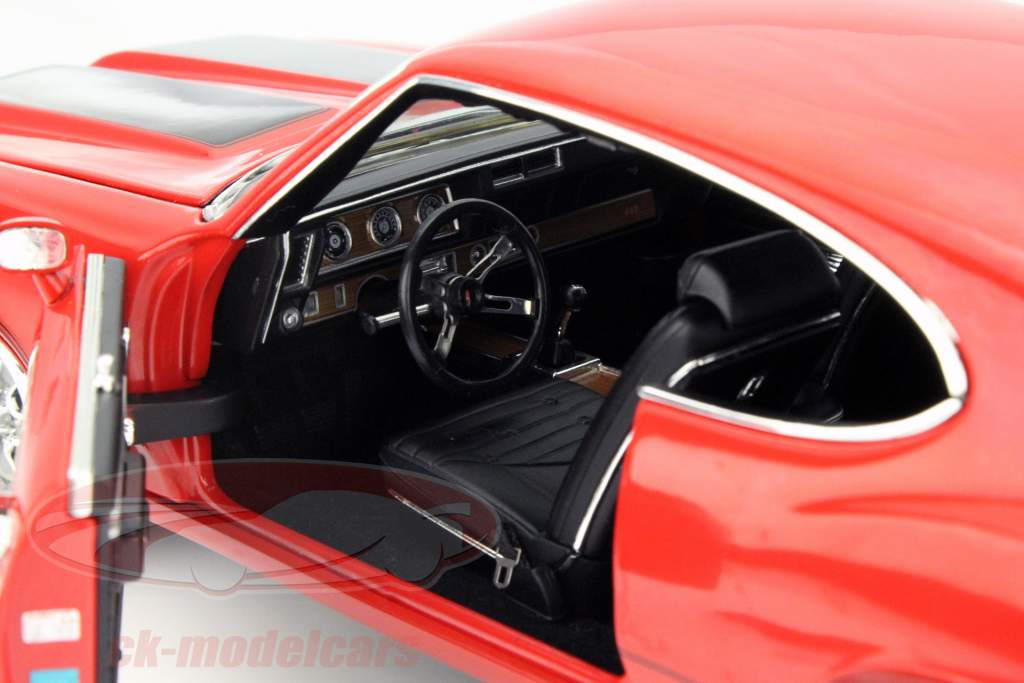 Dr. Olds Oldsmobile 442 W30 År 1970 rød / sort 1:18 GMP