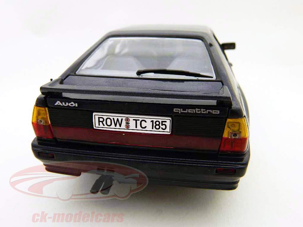 アウディクワトロクーペ年1981ダークブルー/ダークブルーメタリック1時18分サンスター