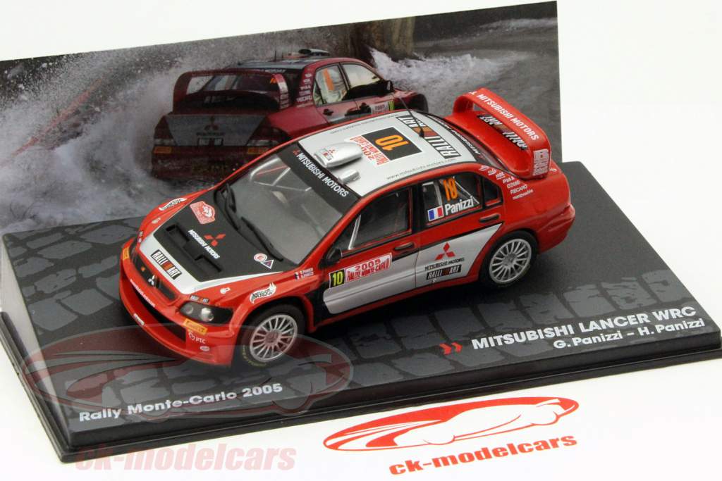 オートアート1/18 三菱ランサー WRC05 PANIZZI ＃10 オートアート1/18 三菱ランサー WRC05 PANIZZI ＃10 の通販 by
