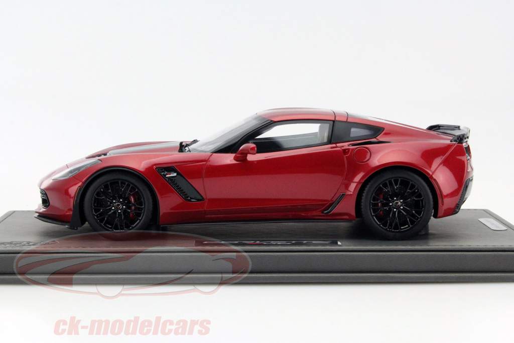 Chevrolet Corvette Z06 År 2014 rød 1:18 BBR