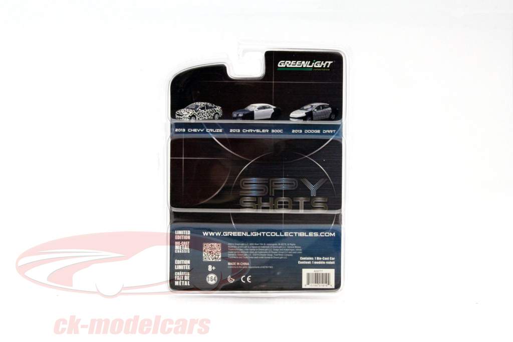 Dodge Dart Year 2013 black / white 1:64 Greenlight