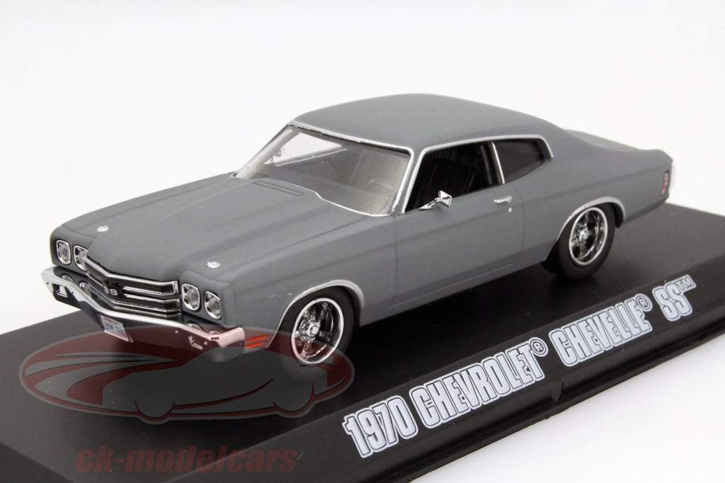 Dom's Chevrolet Chevelle SS Film Fast and Furious IV 2009 grau 1:43 Greenlight