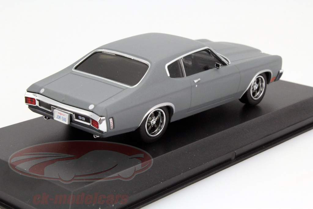 Dom's Chevrolet Chevelle SS Film Fast and Furious IV 2009 grau 1:43 Greenlight
