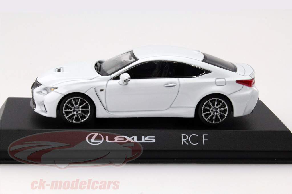Lexus RC F Год 2014 белый 1:43 Kyosho