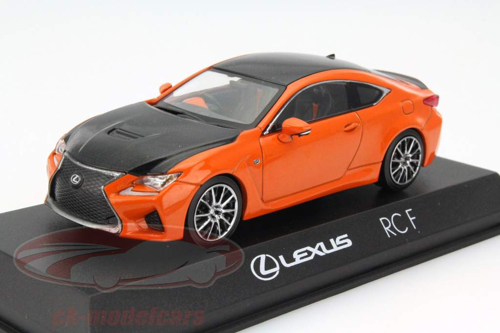 Lexus RC F 新年 2014 橙 / 黑 1:43 Kyosho