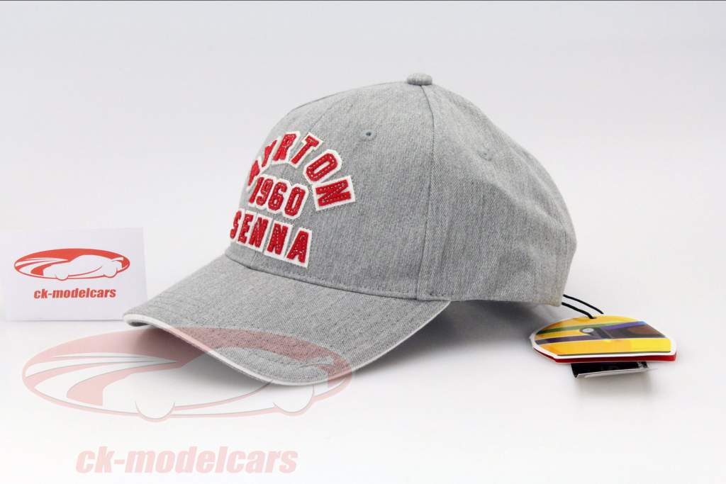车手:埃尔顿·塞纳 赛车帽 1960年 灰色