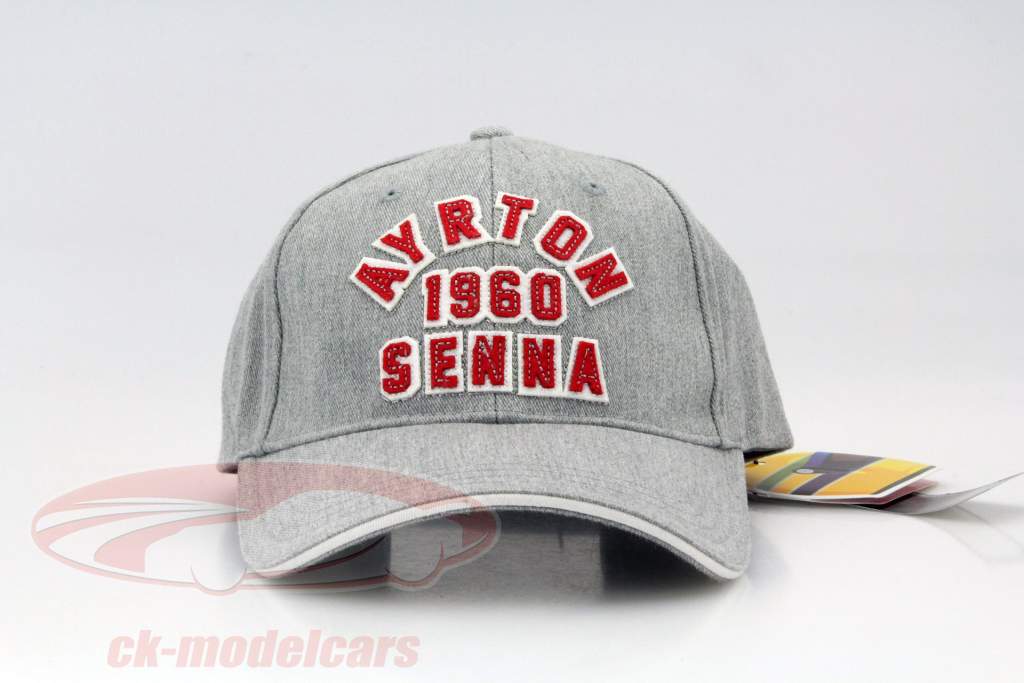 车手:埃尔顿·塞纳 赛车帽 1960年 灰色