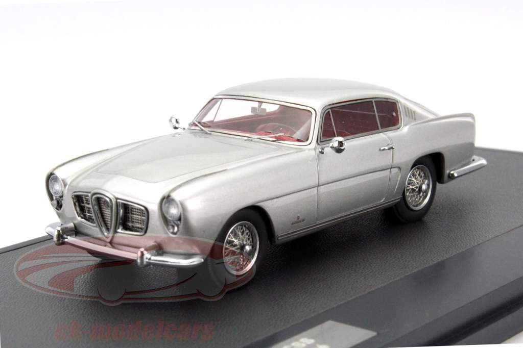Alfa Romeo 1900 CSS Speciale Ghia Year 1954 silver 1:43 Matrix