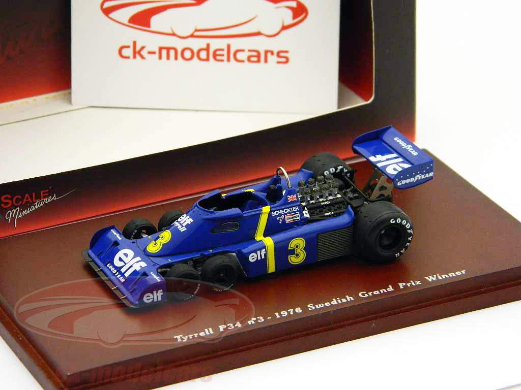 Tyrrell P34 № 3 Победитель GP Швеции Формулы 1 1976 1:43 TrueScale
