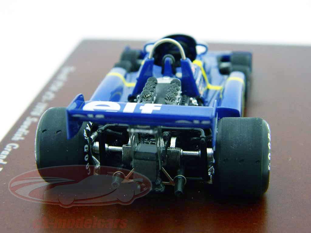 泰瑞尔P34＃3冠军GP瑞典1976年一级方程式赛车1:43的TrueScale