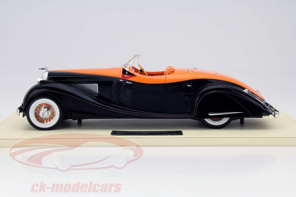 Düsenberg SJ Gurney Nutting Speedster Año 1935 Maharajah Holkar de Indore 1:18 TrueScale