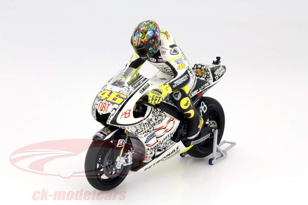 ミニチャンプス 1/12 ヤマハ YZR-M1 2007 LAGUNA SECA