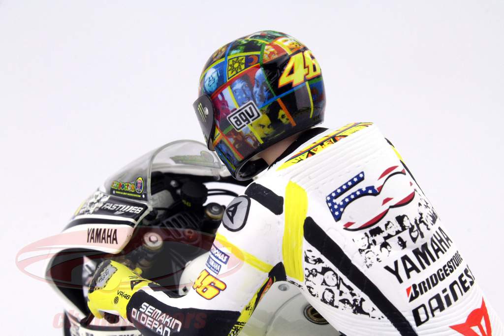 ミニチャンプス 1/12 ヤマハ YZR-M1 2007 LAGUNA SECA Minichamps 1:43 C. Edwards Yamaha YZR-M1 Laguna Seca GP