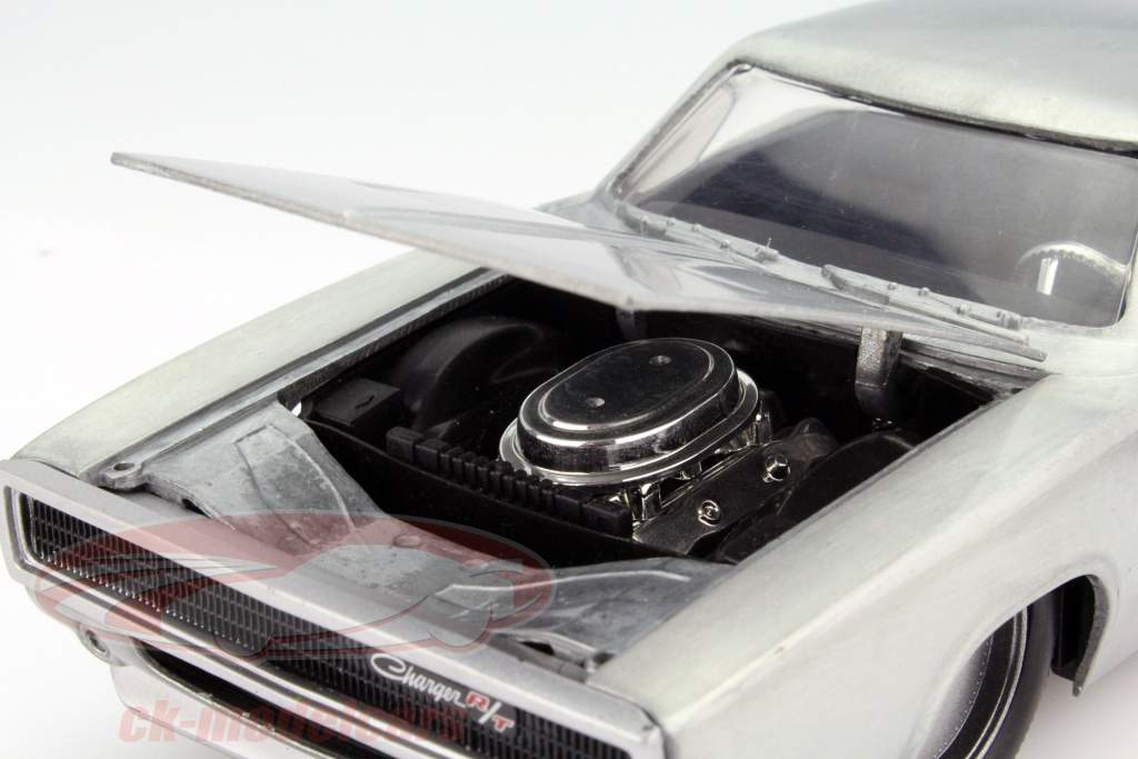 2-Car Régler Dom's Dodge Charger R/T et Brian's Toyota Supra argenterie / blanc 1:24 Jada Toys