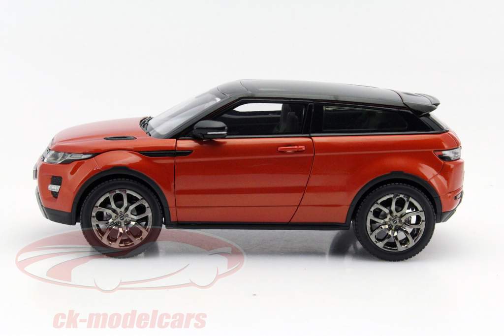 Land Rover Range Rover Evoque Anno 2011 arancione 1:18 Welly GTA