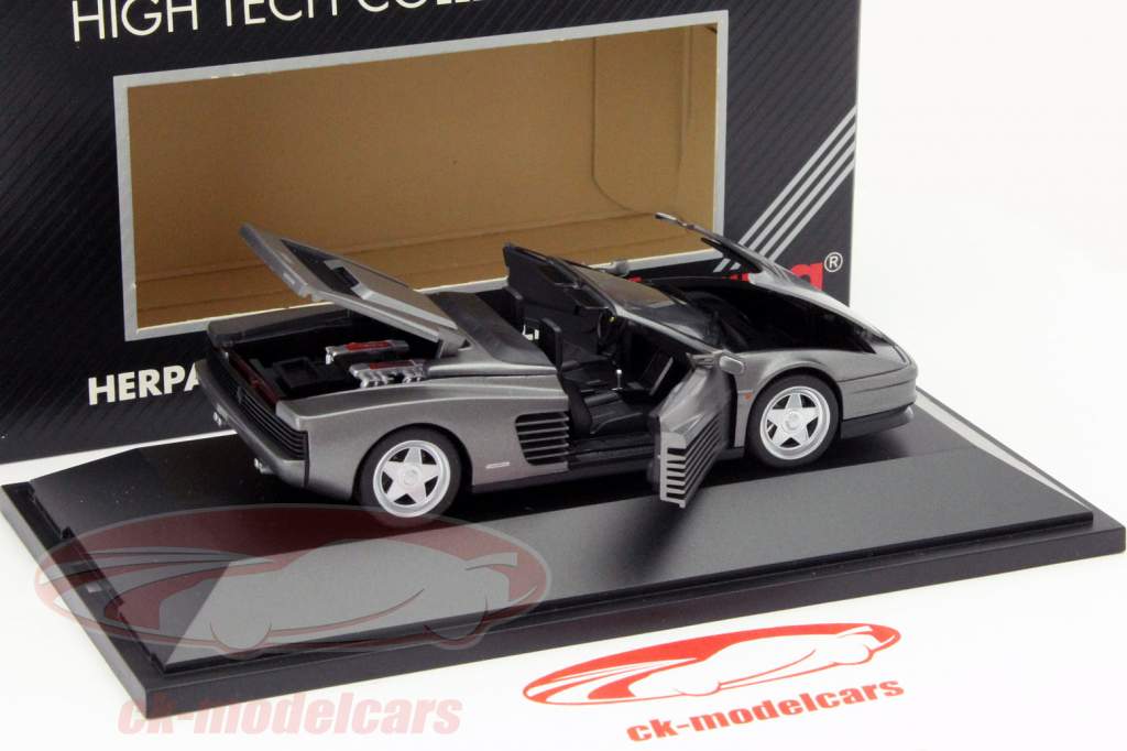 Ferrari Testarossa Cabriolet gris 1:43 Herpa