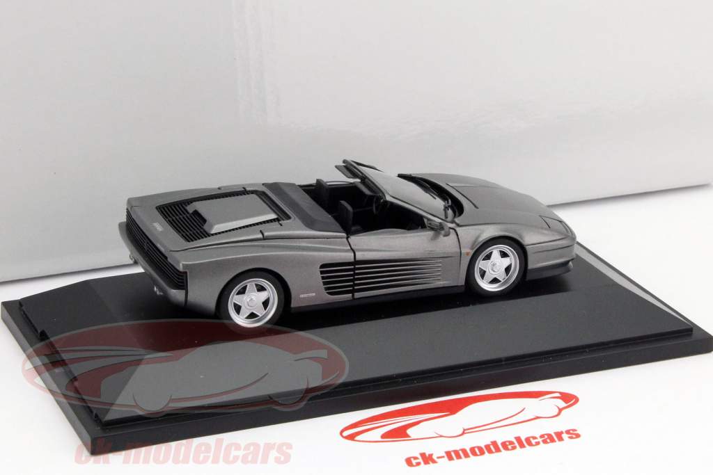 Ferrari Testarossa Cabriolet Grey 1:43 Herpa
