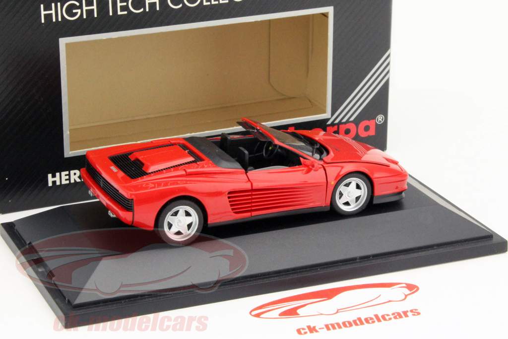 Ferrari Testarossa Cabriolet rot 1:43 Herpa