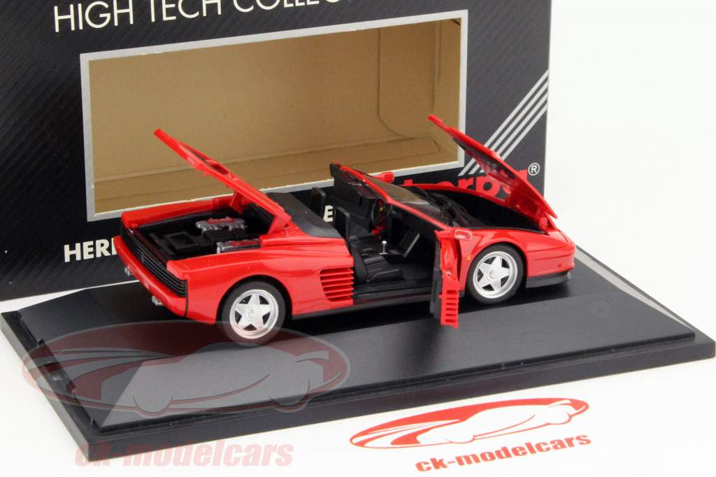 Ferrari Testarossa Cabriolet red 1:43 Herpa