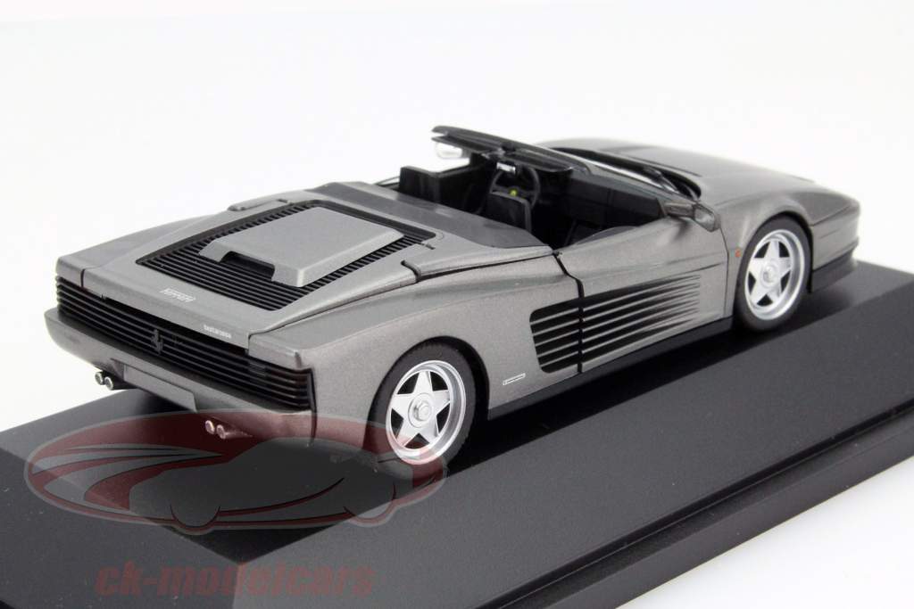 Ferrari Testarossa Cabriolet Grey 1:43 Herpa