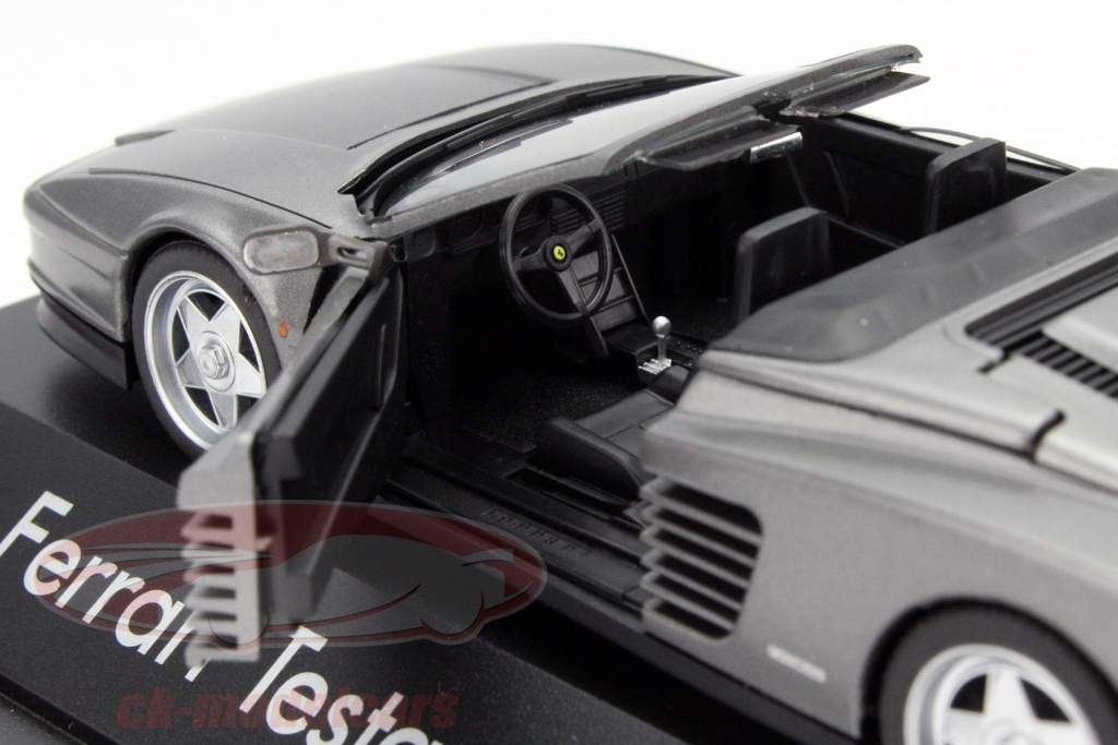 Ferrari Testarossa Cabriolet grau 1:43 Herpa