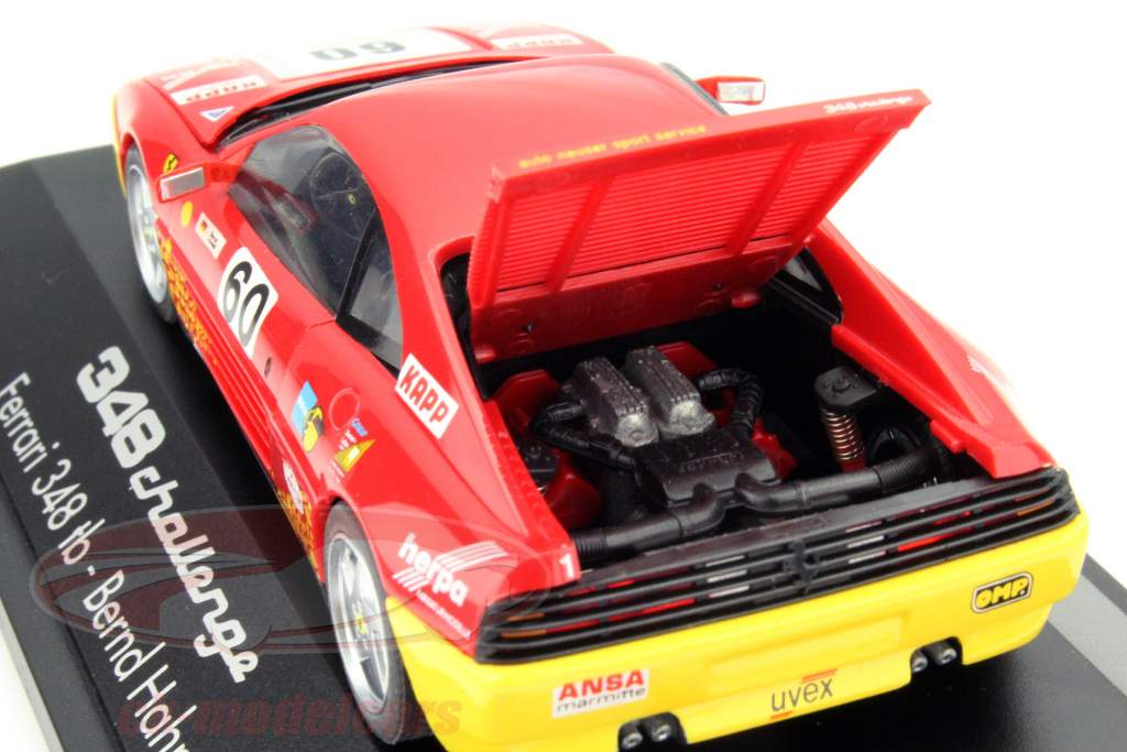 Herpa 1:43 Ferrari 348 TB Challenge #60 Bernd Hahne CK920618