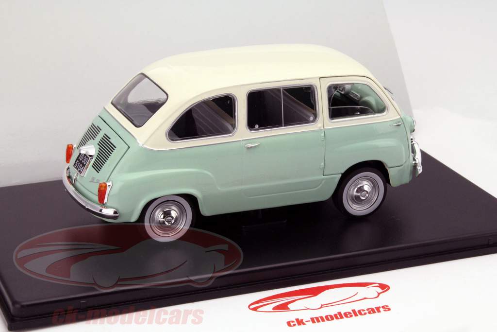 Fiat 600 Multipla Año 1960 pulimento / cal 1:24 Leo Models