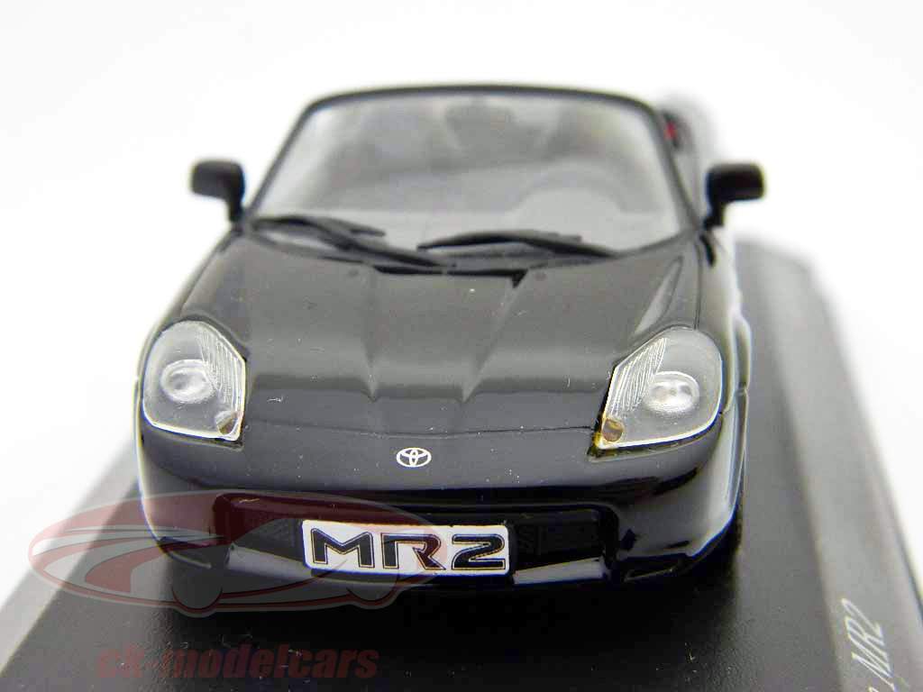 Toyota MR2 Cabriolet Sort / sort 1:43 Minichamps