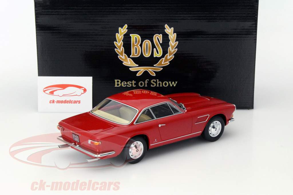 Maserati Sebring II Jaar 1966 purper 1:18 BoS-Models
