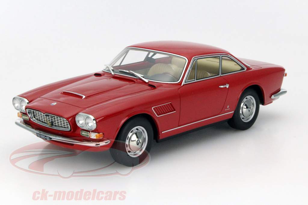 Maserati Sebring II Jaar 1966 purper 1:18 BoS-Models