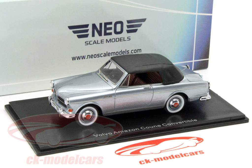 沃尔沃 Amazon Coune 敞篷1963年 银色 1:43 Neo