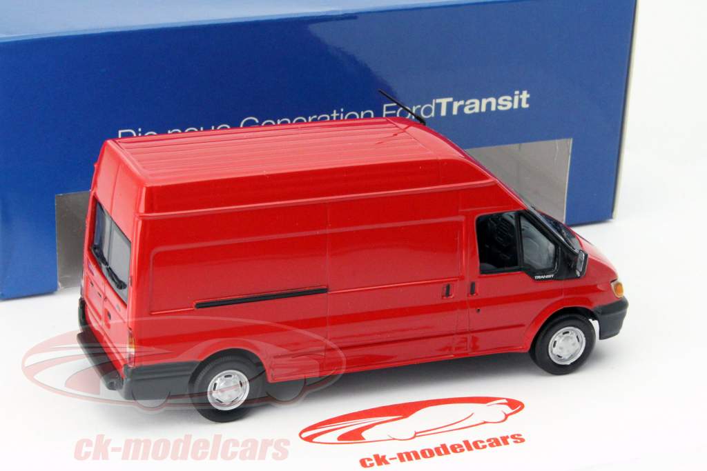 Ford Transit Van red 1:43 Minichamps