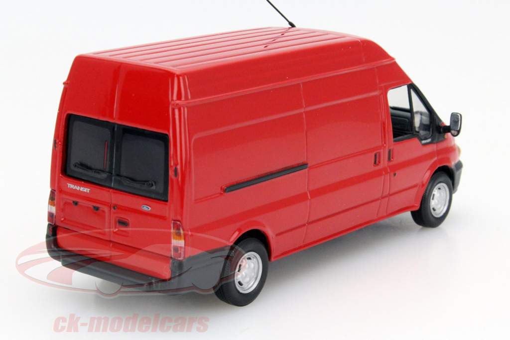 福特全顺(Ford Transit) 面包车 红色 1:43 迷你切 Minichamps