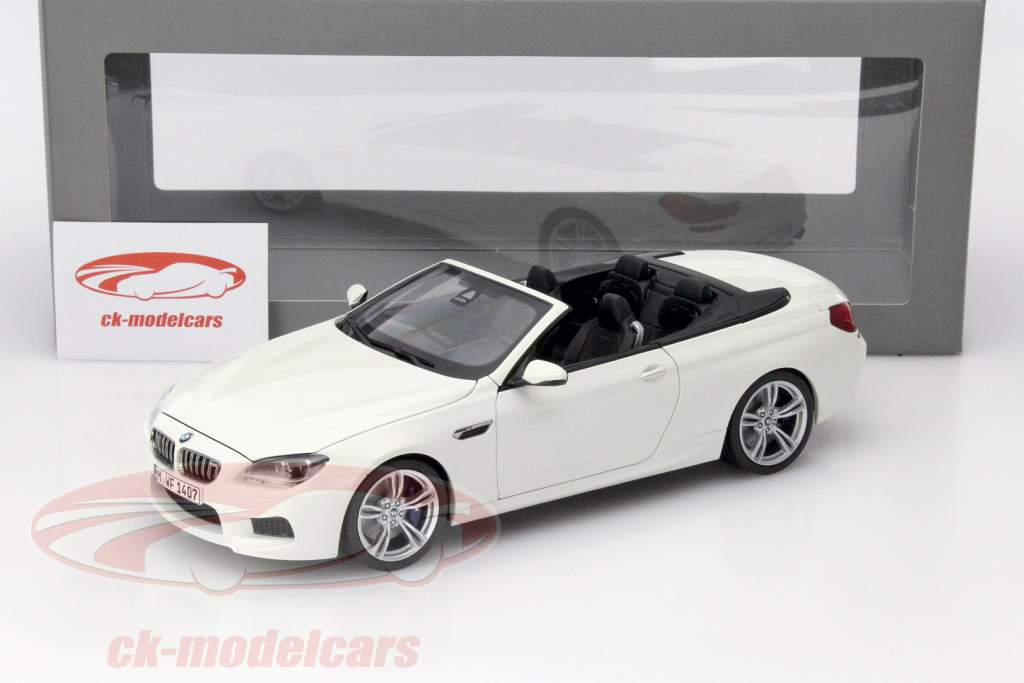 BMW M6 (F12) Convertible イヤー 2012 ホワイト 1:18 ParagonModels
