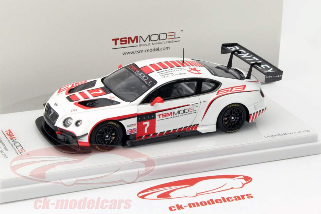 Bentley Continental GT3 #7 Toy Fair 2016 1:43 TrueScale
