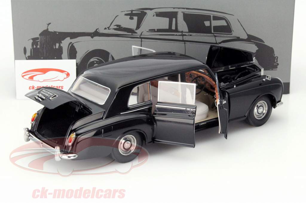 Rolls Royce Phantom V MPW RHD год 1964 черный 1:18 ParagonModels
