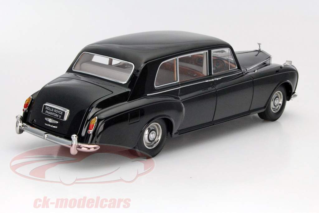 Rolls Royce Phantom V MPW RHD год 1964 черный 1:18 ParagonModels