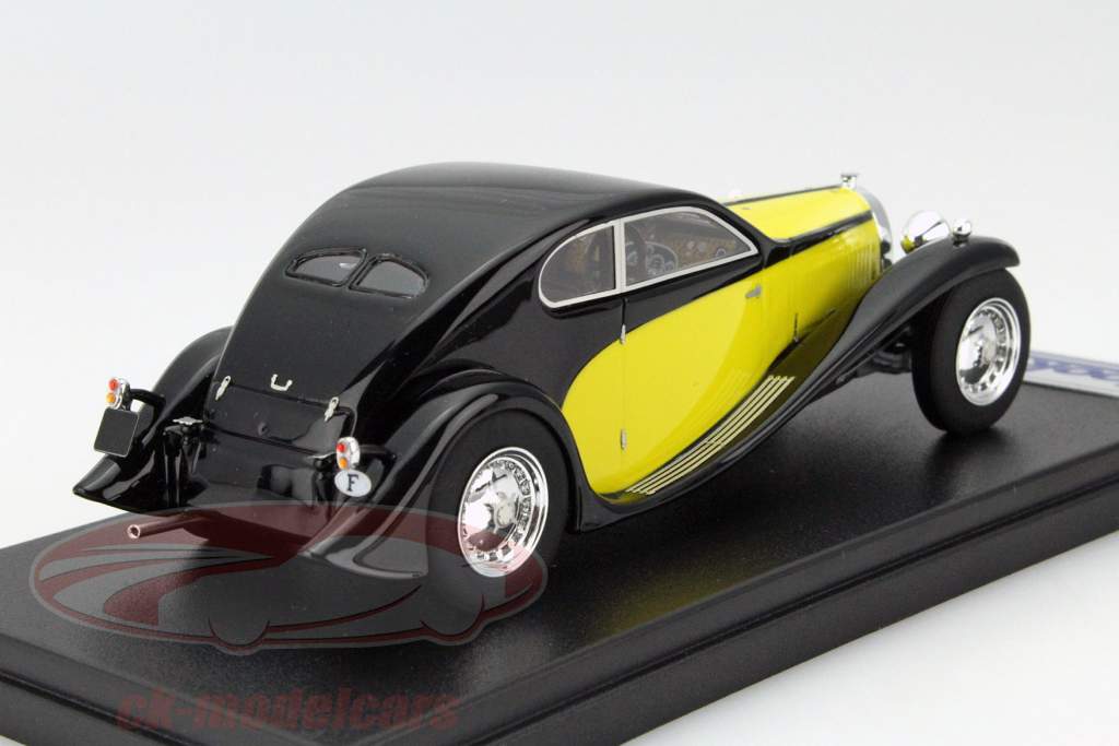 Bugatti 50T Superprofilee negro / amarillo 1:43 LookSmart