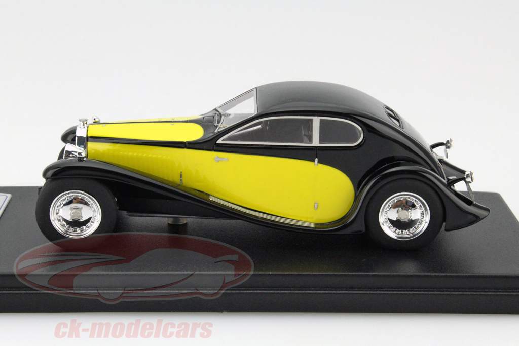 Bugatti 50T Superprofilee negro / amarillo 1:43 LookSmart