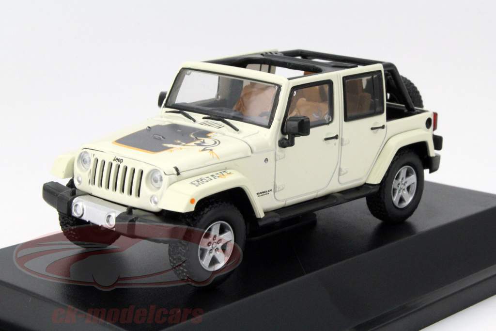 吉普 牧马人(莫哈韦特别版) 2011年 米色 1:43 绿光 Greenlight