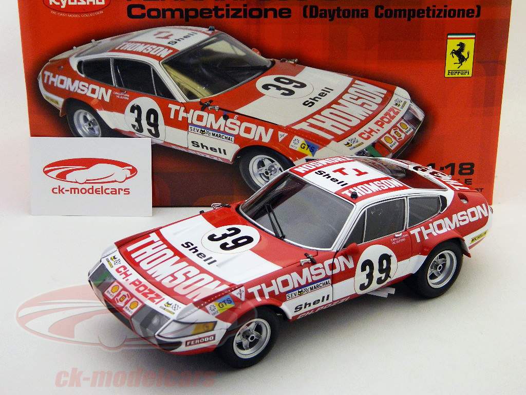 京商　Ferrari　フェラーリ 365 GTB4　コンペ　ルマン 1973 1973 Ferrari 365 GTB/4 (Daytona) - Instacarhk