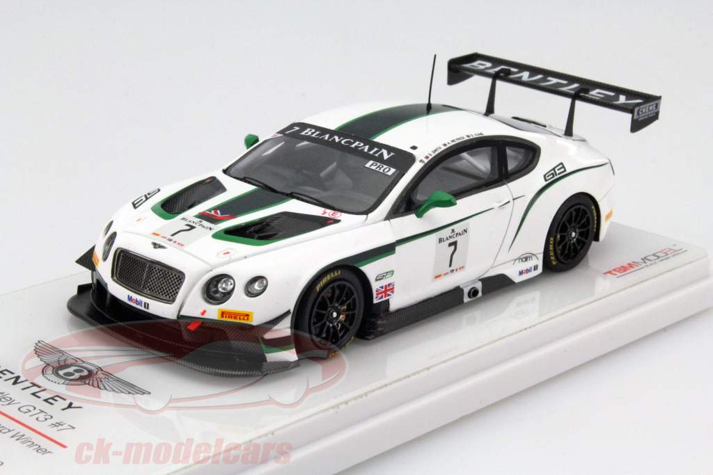 Bentley GT3 #7 Blancpain GT gagnant Paul Ricard 2014 1:43 TrueScale